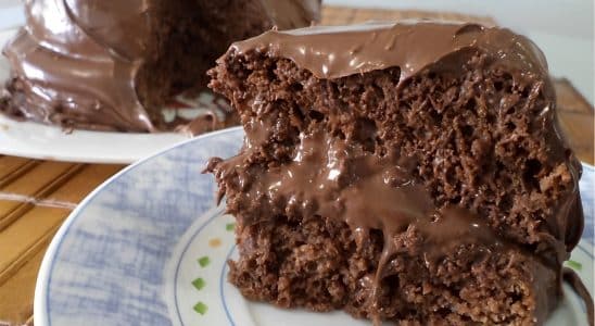 Bolo De Iogurte Com Creme De Avelã