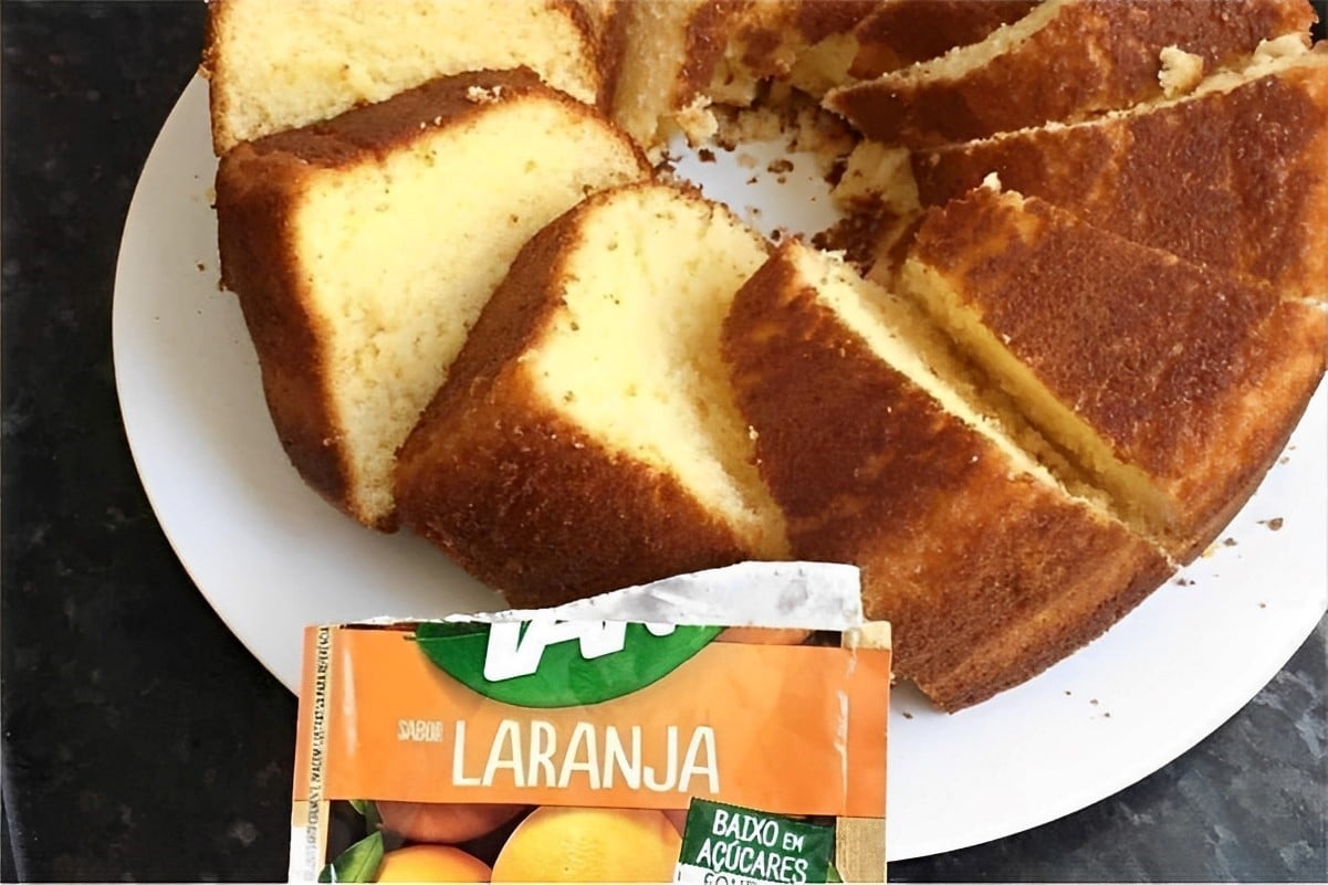 Bolo De Laranja Com Suco Tang Uma Receita Pr Tica E F Cil Para Seu