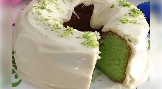 Bolo De Limão Verde