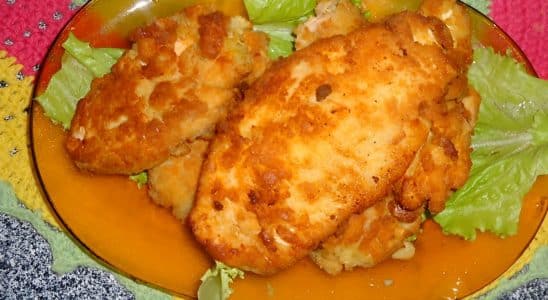 Filé De Peito De Frango À Milanesa