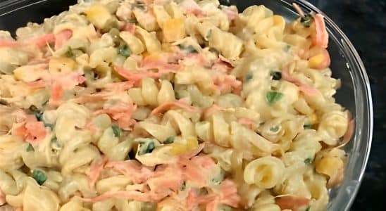 Salada De Macarrão Com Maionese