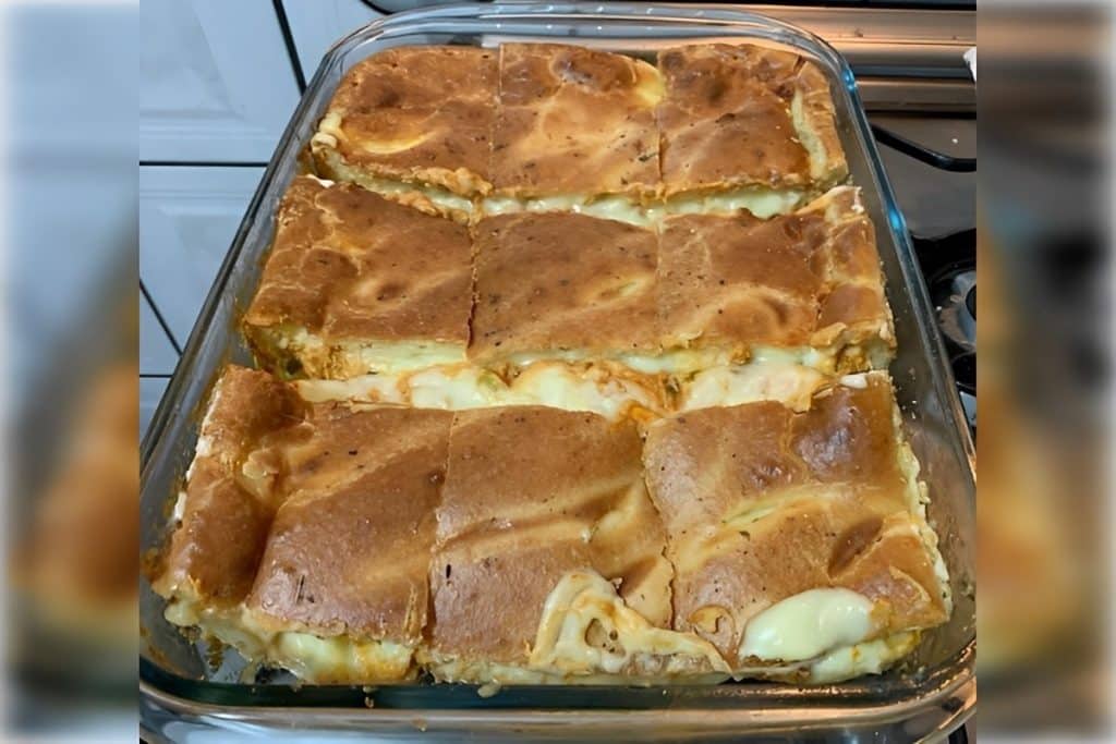 Torta De Frango Com Requeijão