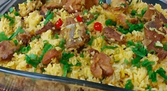 Arroz Caipira Com Costela De Porco