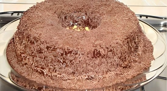 Bolo De Chocolate Sem Farinha