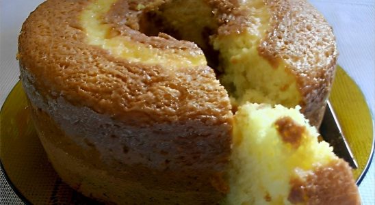 Bolo De Fubá Com Laranja