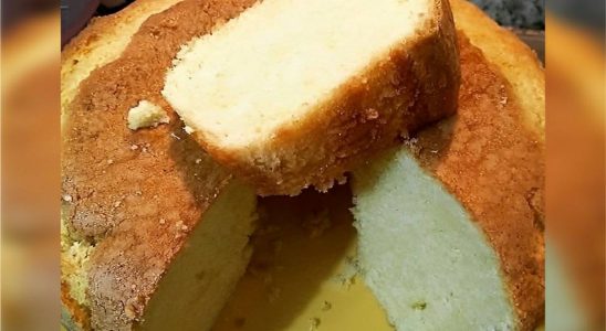 Bolo De Manteiga Delicioso