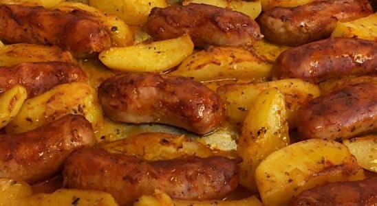 Linguiça Com Batata