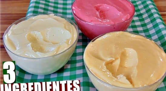 Mousse De 3 Ingredientes