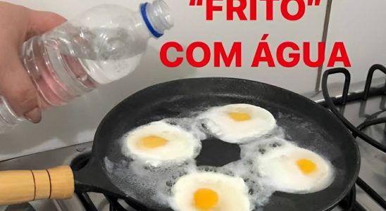 Ovo Frito Com Água