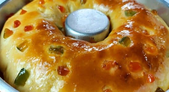 Rosca Doce De Natal Ou Pão Doce De Natal