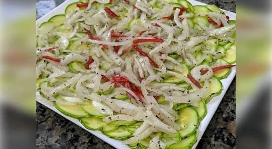 Salada De Abobrinha