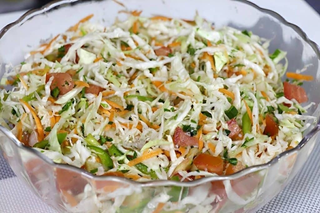 Salada De Repolho Simples