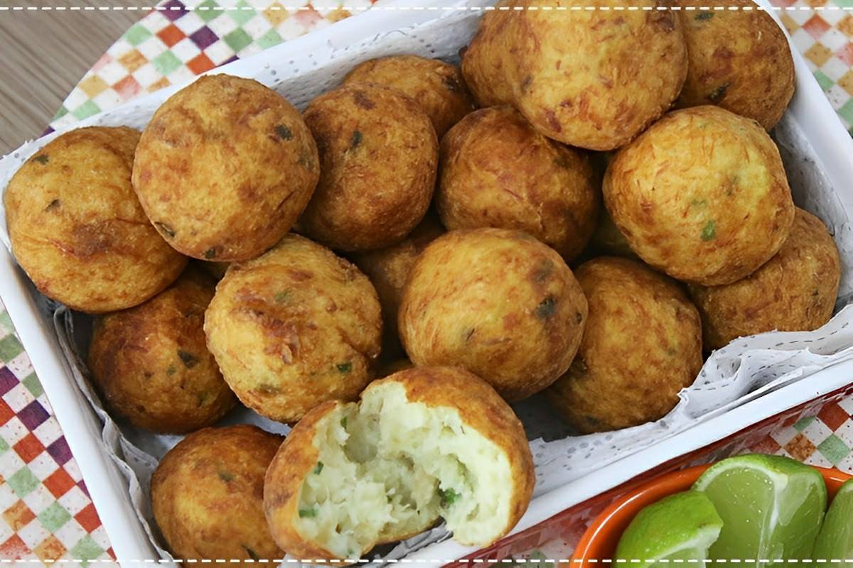 Bolinho de bacalhau simples receita portuguesa para fazer na sua casa