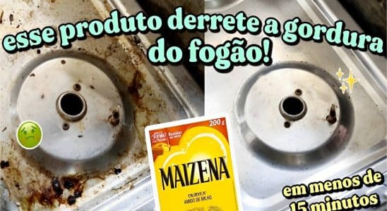 Como Limpar Fogão Com Gordura Impregnada