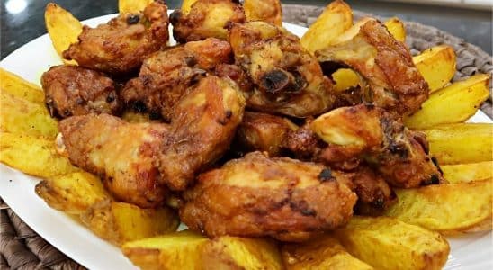 Frango Com Batatas Na Airfryer