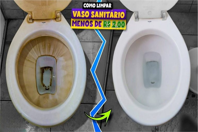 Misturinha mágica para limpar vaso mesmo mesmo estando muito sujo e ...