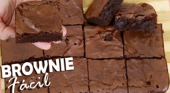 O Brownie Mais Fácil Do Mundo