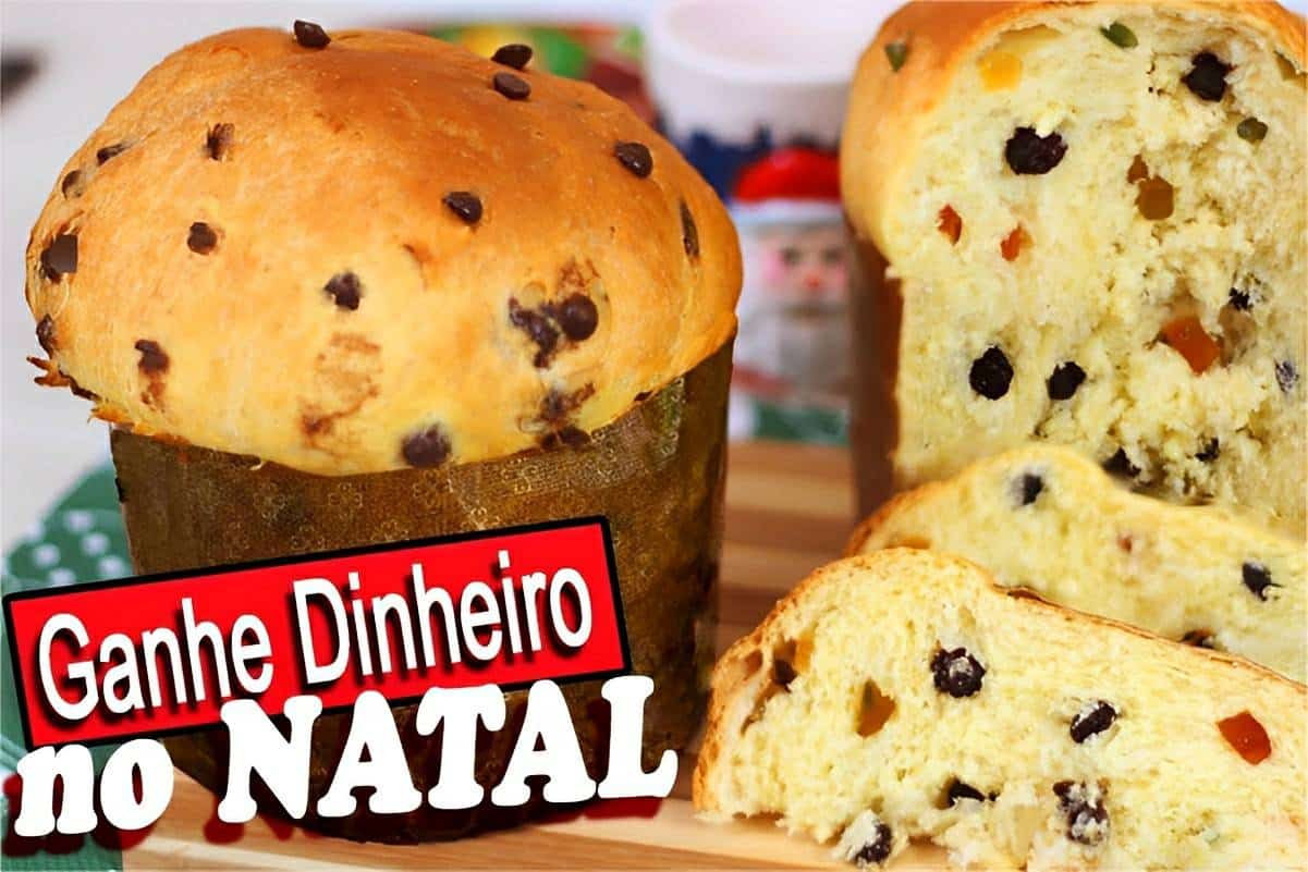 Panetone Caseiro Essa Receita Rende Muito E é Bem Econômica Perfeita ...