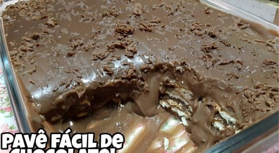 Pavê De Chocolate Fácil