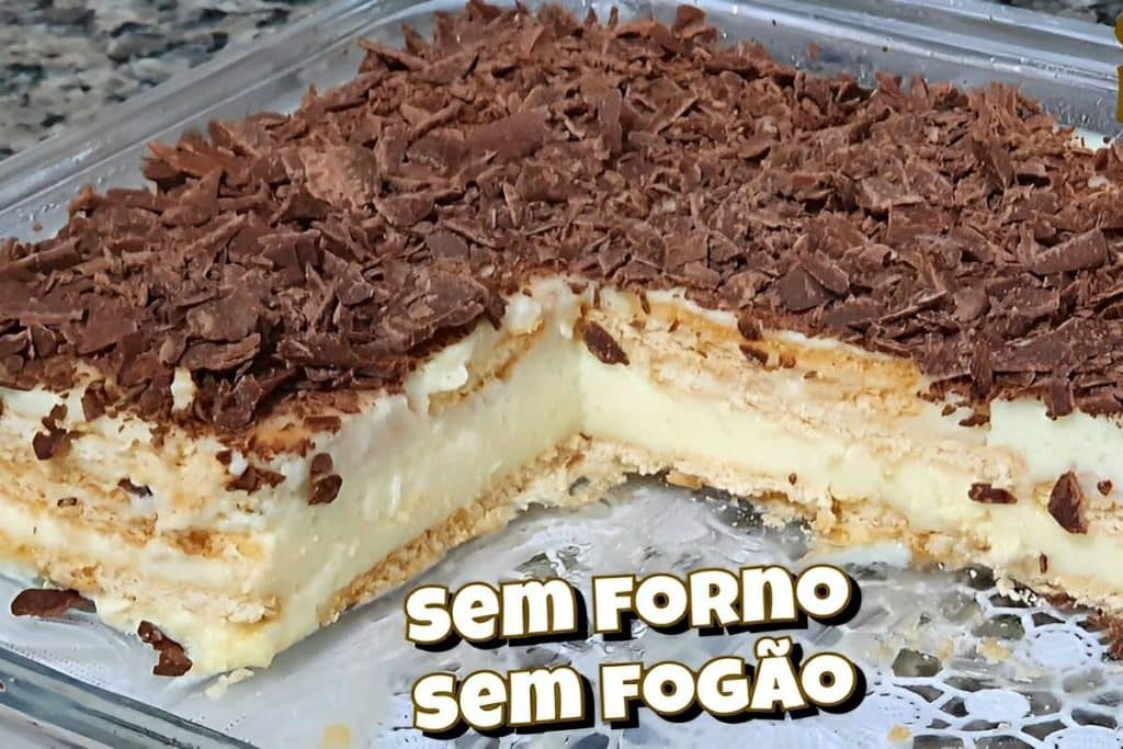 Sobremesa Que Não Vai Ao Forno