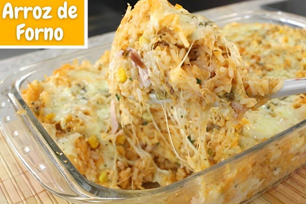 Arroz De Forno Com Frango