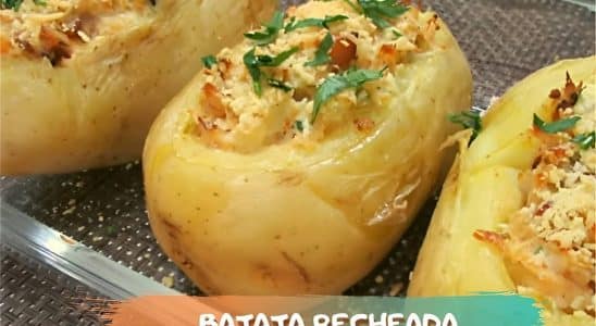 Batata Recheada No Forno