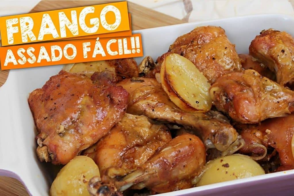 Frango Assado Com Batata