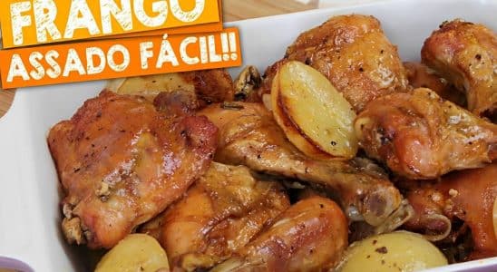 Frango Assado Com Batata