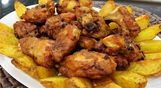 Frango Com Batatas Na Airfryer