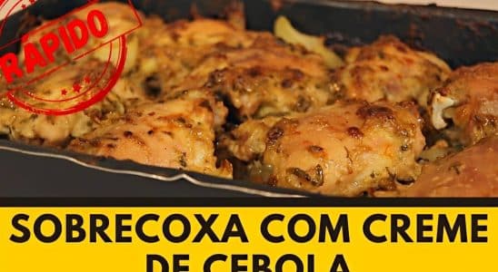 Frango Com Creme De Cebola