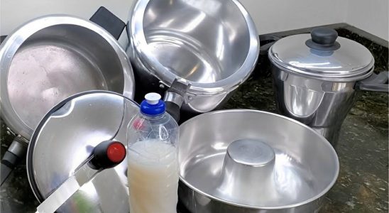 limpa aluminio caseiro limpa sem fazer esforço receita toda hora
