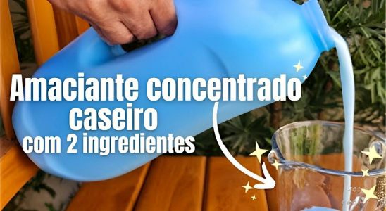 Misture Esses 2 Ingredientes E Prepare Um Poderoso Amaciante Caseiro