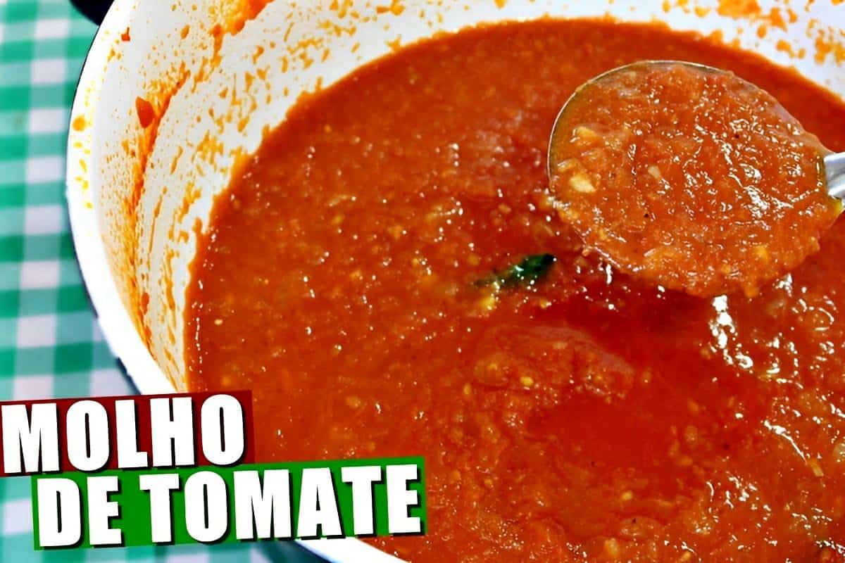 Molho De Tomate Caseiro Delicioso Receita De Restaurante Italiano Para