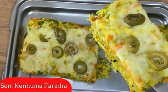 Torta De Legumes Sem Farinha