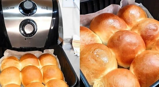 Pão Na Airfryer