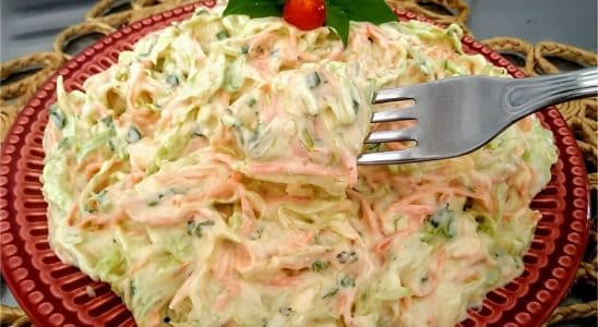 Salada De Repolho Americana