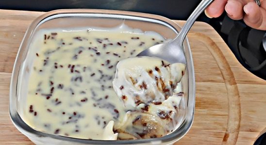 sobremesa com 3 ingredientes