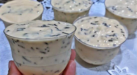 Sobremesa de liquidificador