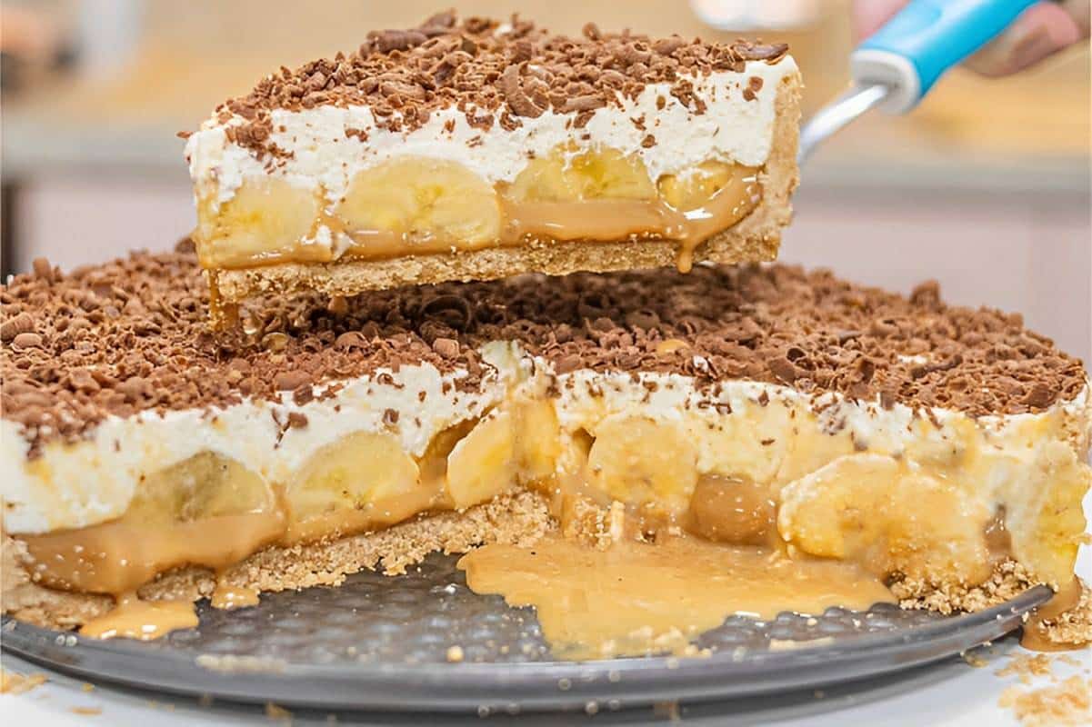 Torta Banoffee Original Uma Torta De Banana Muito Fácil De Fazer A ...