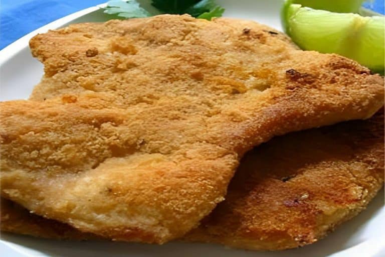 Bife à milanesa simples e prático empanado sem farinha de trigo