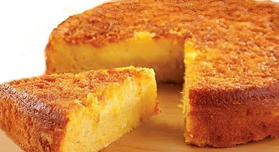 Bolo De Milho Com Queijo