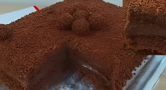 Bolo Gelado De Brigadeiro