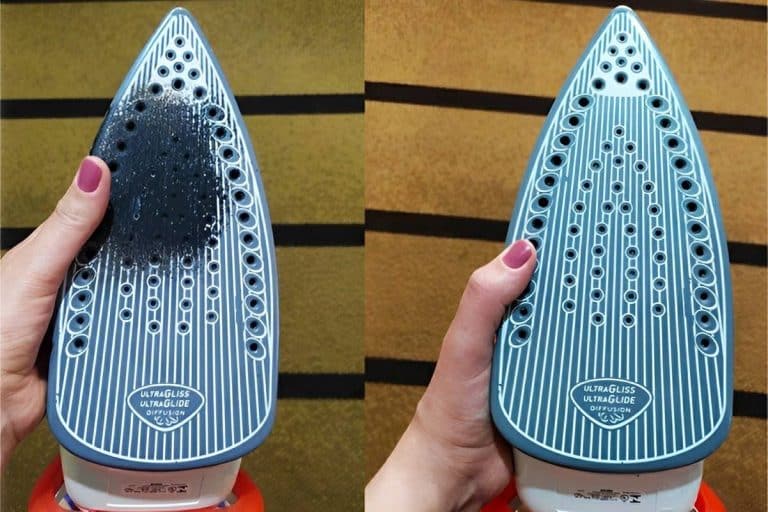 Como limpar ferro de passar quando ele começa a grudar nas roupas