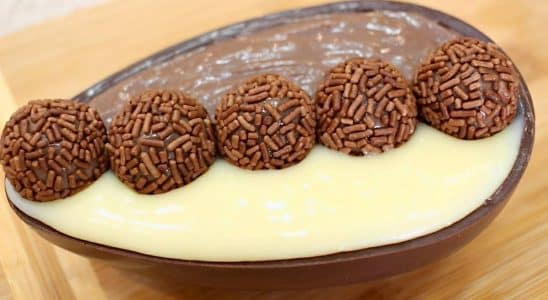 ovo de páscoa de colher