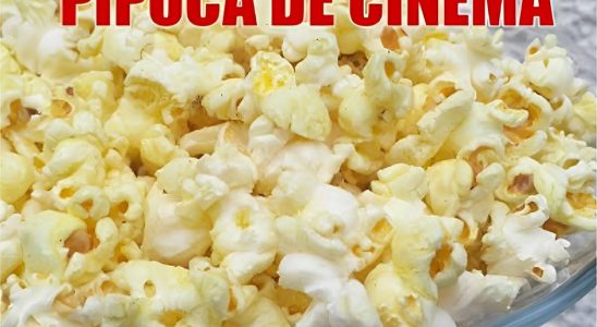 pipoca de cinema