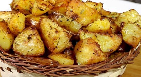 Batata Crocante De Forno