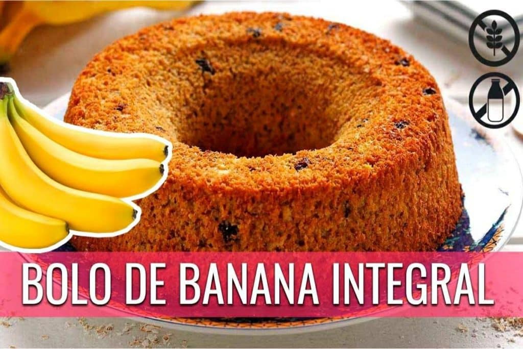 Bolo De Banana Integral