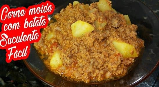 Carne Moída Com Batata