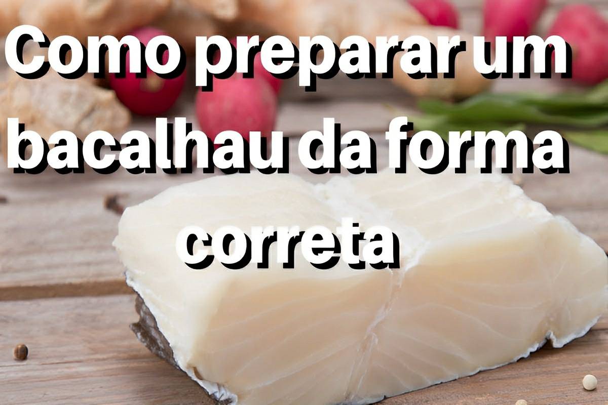 Como dessalgar bacalhau da forma correta mantendo sua consistência e sabor