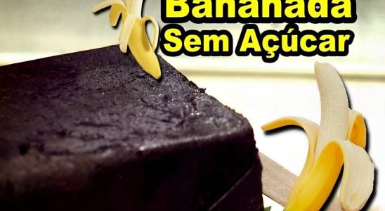 Doce De Banana Sem Açúcar